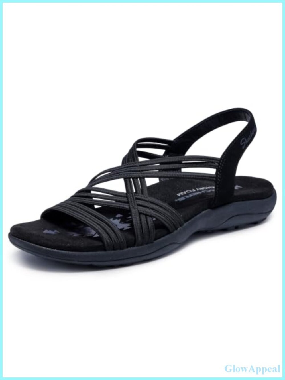 Skechers Reggae Slim Simply Stretch Memory Foam Sport Sandals